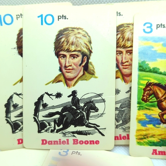 Daniel Boone Card Game - Vintage 1965 - Picture 8 of 8